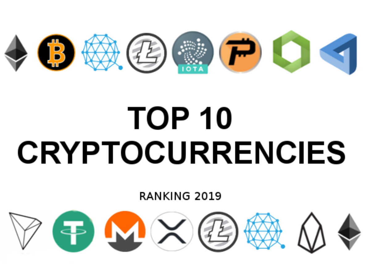 What are the Top-10 Crypto currencies in 2019?