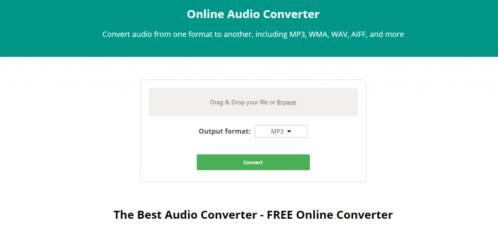 online-audio-converter