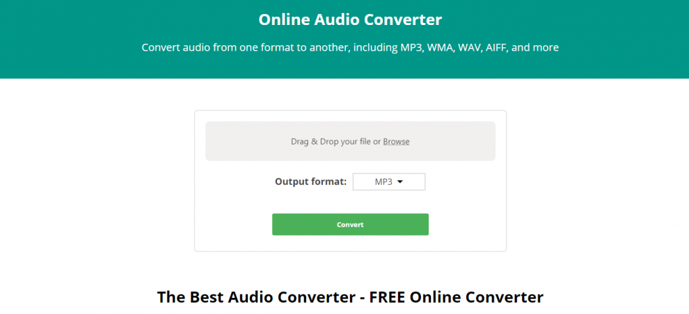 online-audio-converter